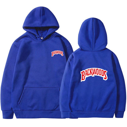 Backwoods Graphic Hoodie – Unisex Streetwear Sweatshirt, Hip-Hop Style