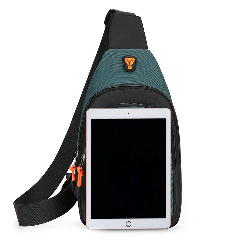 Men’s Waterproof Hiking Sling Bag – Outdoor, Lightweight Bike & Travel Bag