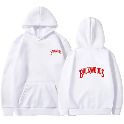 Backwoods Graphic Hoodie – Unisex Streetwear Sweatshirt, Hip-Hop Style