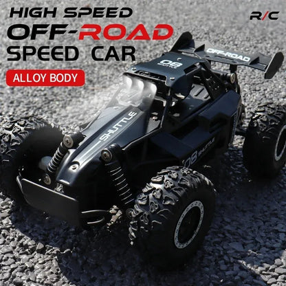 High-Speed 1:16 Off-Road RC Car – 2WD 12 MPH Off-Road RC car with LED Lights