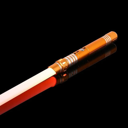 RGB Metal Dueling Lightsaber – Smooth Swing LED Sword with 16 Colors & 16 Sound FX
