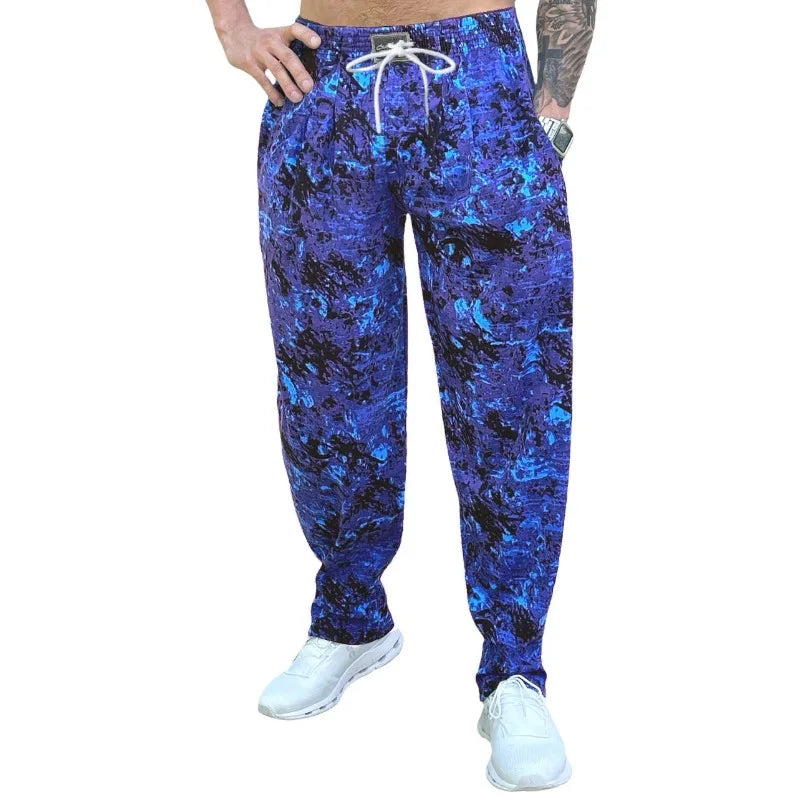 3D Printed Mesh Jogger Pants – Streetwear Sports Pants for Men, Women & Kids