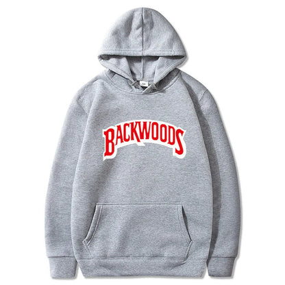 Backwoods Graphic Hoodie – Unisex Streetwear Sweatshirt, Hip-Hop Style