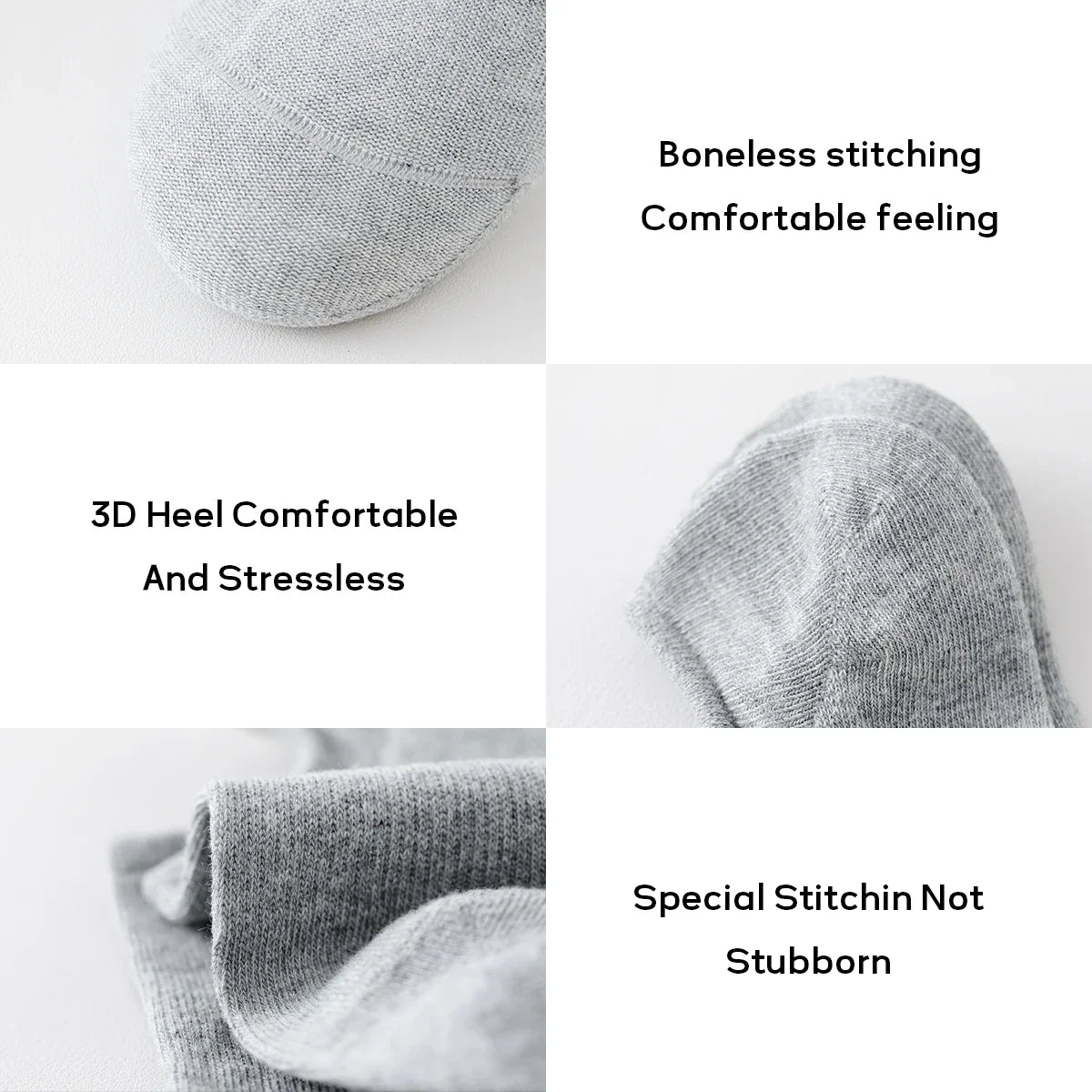 6-Pair Women’s No-Show Cotton Liner Socks – Low-Cut Non-Slip Invisible Ankle Socks