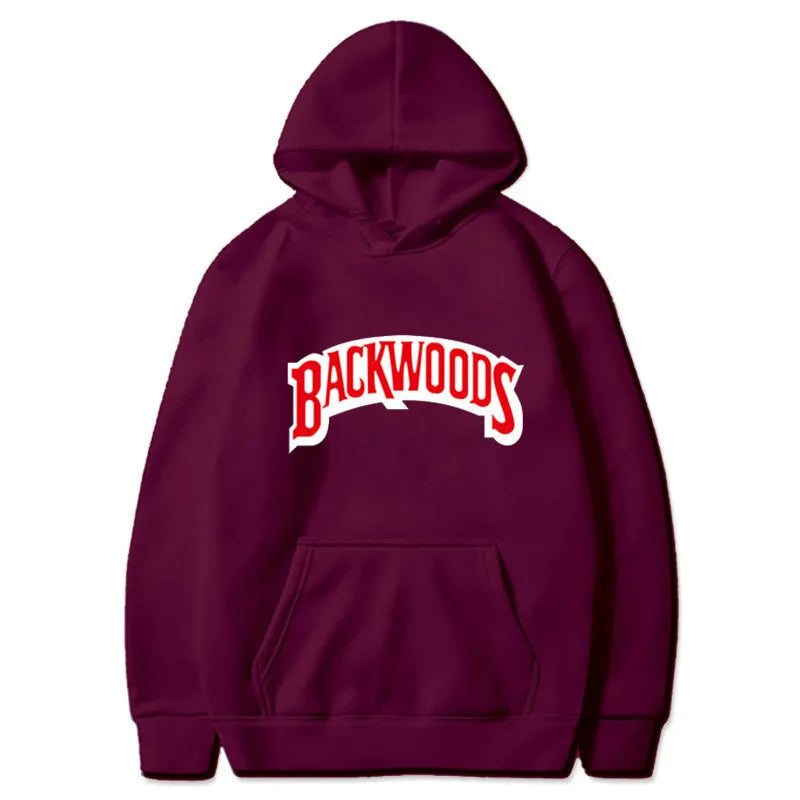 Backwoods Graphic Hoodie – Unisex Streetwear Sweatshirt, Hip-Hop Style