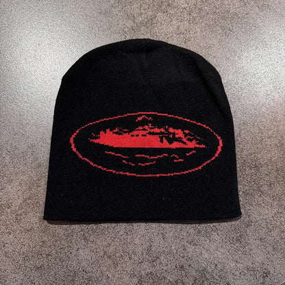 Cruise Logo Knit Beanie – Warm Streetwear Hat for Unisex Hip-Hop Skullcap