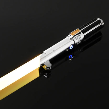 RGB Metal Dueling Lightsaber – Smooth Swing LED Sword with 16 Colors & 16 Sound FX