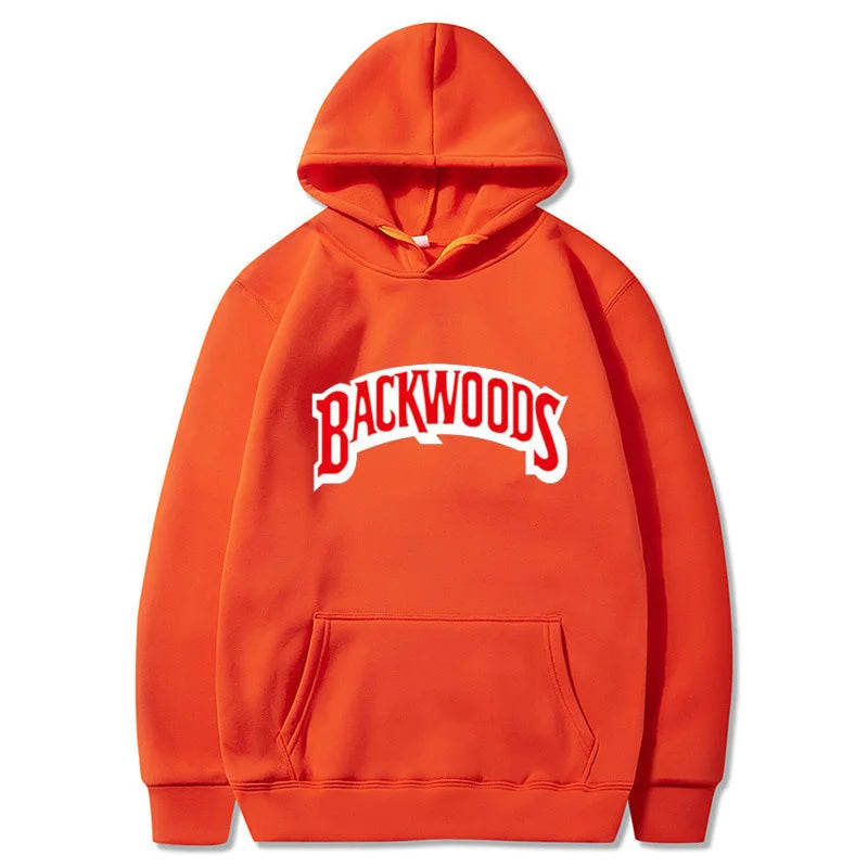 Backwoods Graphic Hoodie – Unisex Streetwear Sweatshirt, Hip-Hop Style