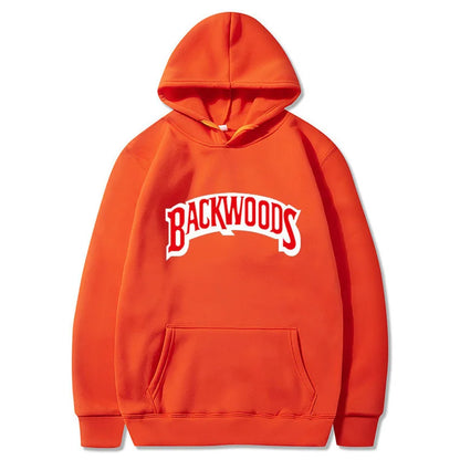 Backwoods Graphic Hoodie – Unisex Streetwear Sweatshirt, Hip-Hop Style