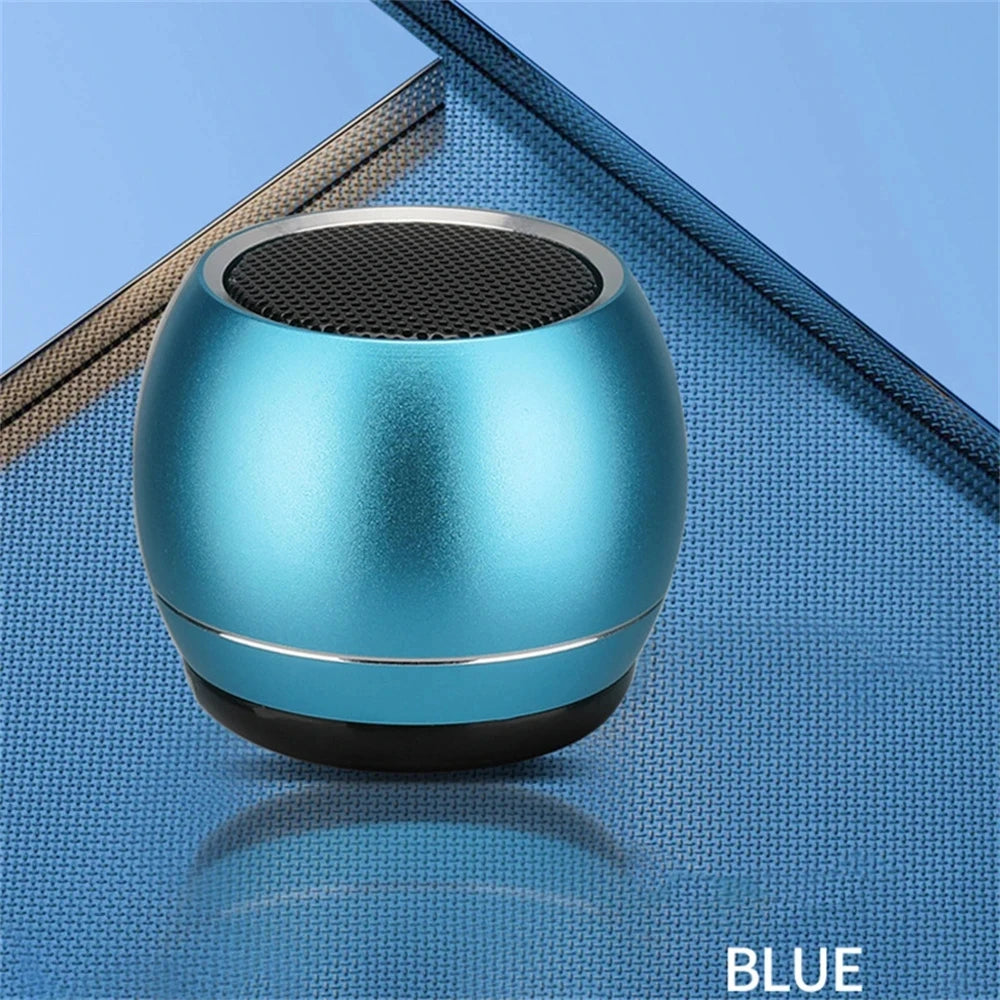 Portable Mini Wireless Bluetooth Gun Metal Speaker - Outdoor Speaker