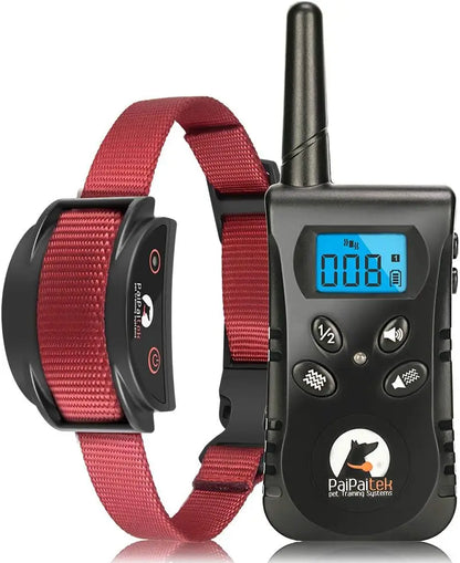 No-Shock Dog Training Collar– Rechargeable Vibration 1600ft Range