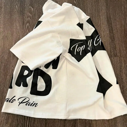 Men’s Graphic Streetwear T-Shirt – Bold Printed Oversized Tee | Street Hip Hop