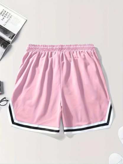 Bold Chicago Style Print Retro Basketball Shorts – Streetwear Summer Fitness