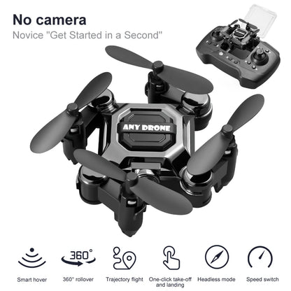 Smart Hover Mini Drone – Beginner-Friendly Auto-Stabilizing Quad with One-Key Start