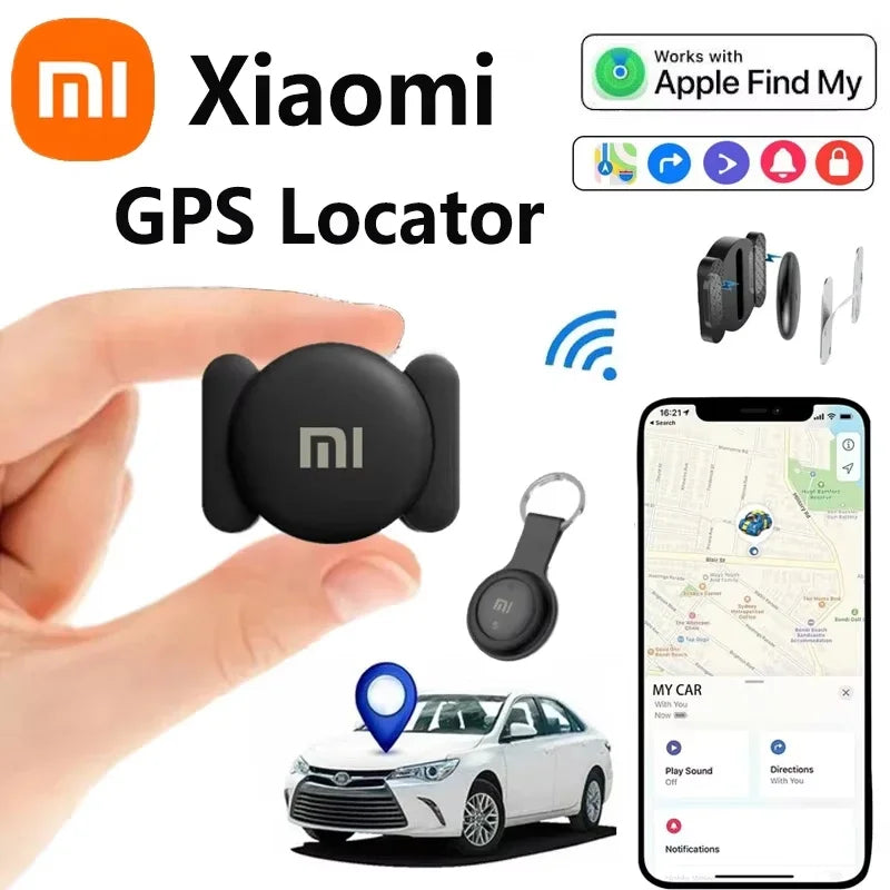 Smart GPS Bluetooth Tracker Tag – Anti-Loss Device for Keys, & Luggage Compatible with Apple Find My