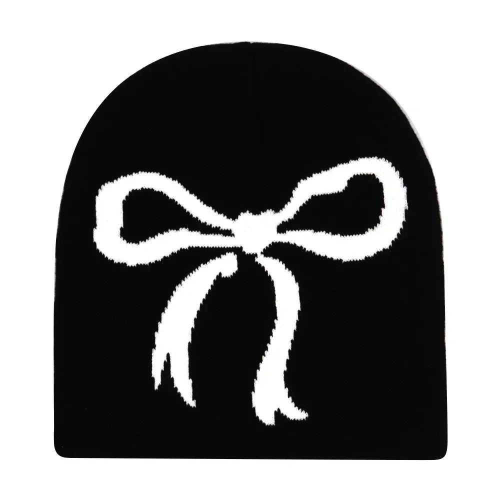 Graphic Knit Beanie for Adults – Warm Winter Streetwear with Bold Letter & Icon Designs