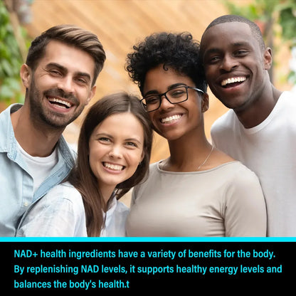 NAD+ & Resveratrol Supplement – Ultra Strength Wellness & Vitality Support Capsules