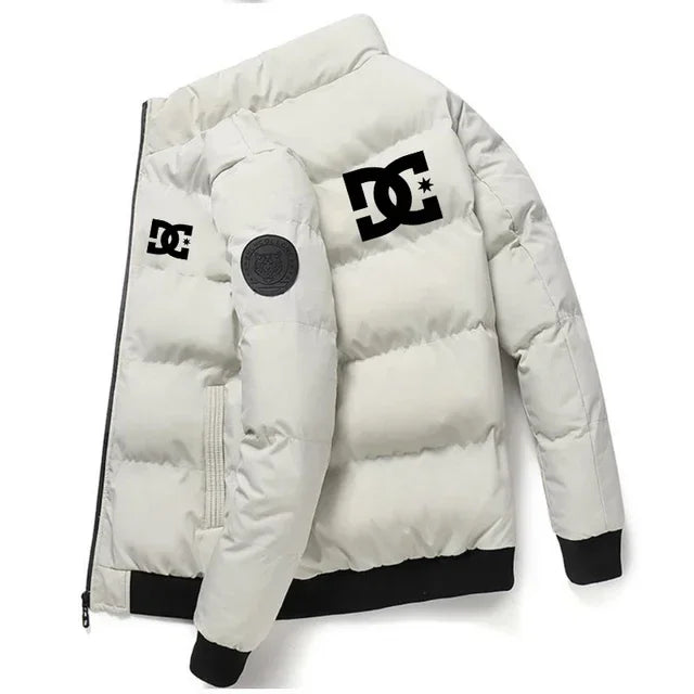 Men’s Insulated Winter Puffer Jacket – Ultra-Warm Fleece Interior & Windproof