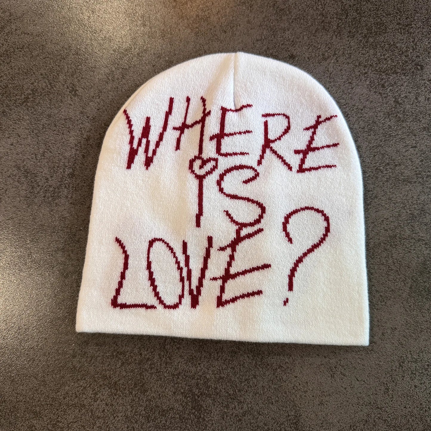 Graphic Knit Beanie for Adults – Warm Winter Streetwear with Bold Letter & Icon Designs