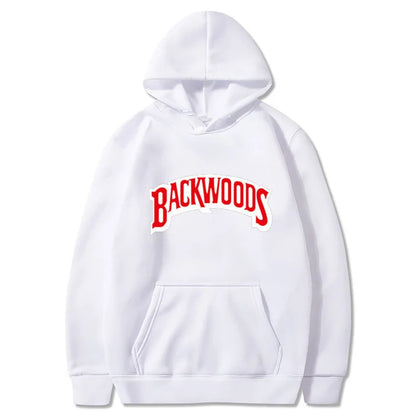 Backwoods Graphic Hoodie – Unisex Streetwear Sweatshirt, Hip-Hop Style
