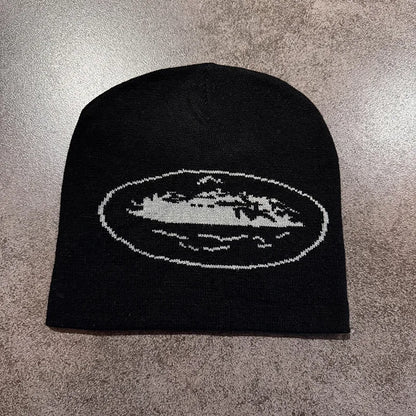 Cruise Logo Knit Beanie – Warm Streetwear Hat for Unisex Hip-Hop Skullcap