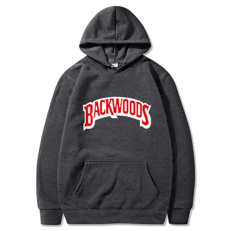 Backwoods Graphic Hoodie – Unisex Streetwear Sweatshirt, Hip-Hop Style