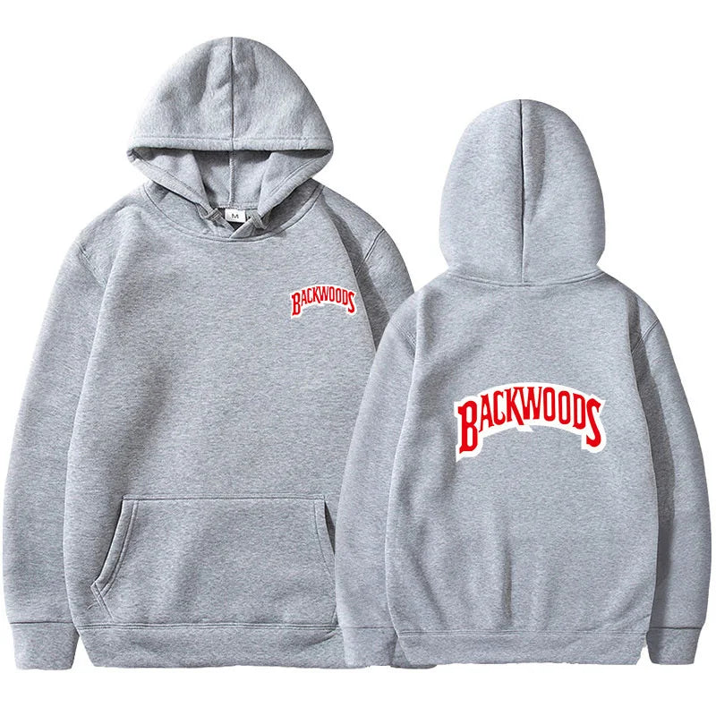 Backwoods Graphic Hoodie – Unisex Streetwear Sweatshirt, Hip-Hop Style