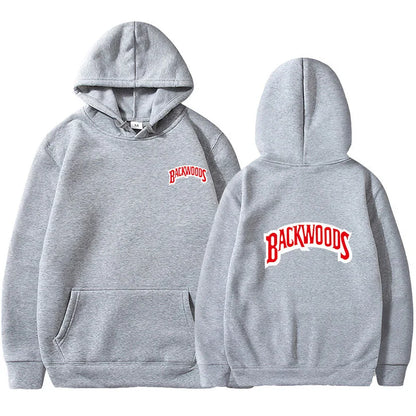 Backwoods Graphic Hoodie – Unisex Streetwear Sweatshirt, Hip-Hop Style