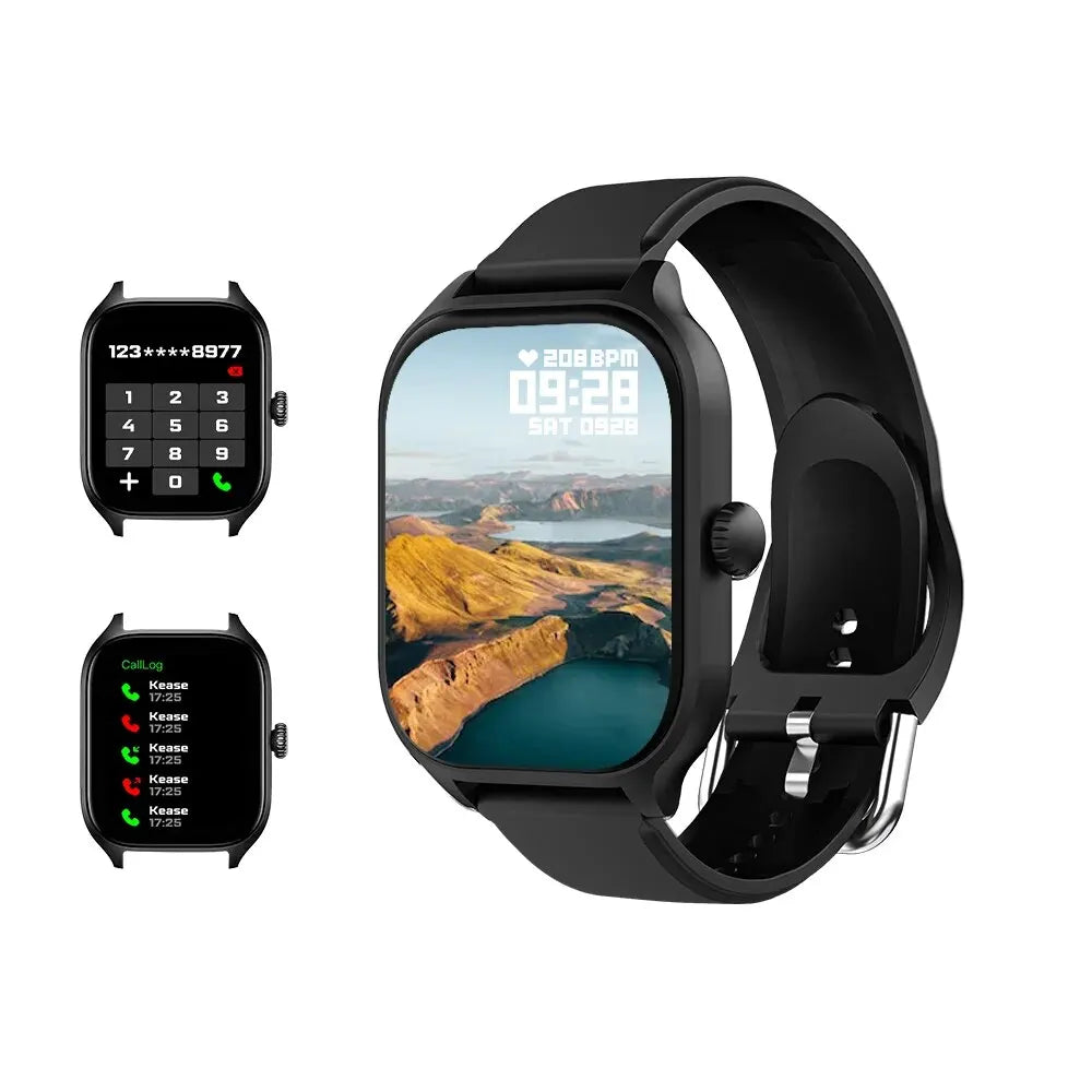 Smartwatch with Bluetooth Calling – Heart Rate & Fitness Tracker, Sleep Monitor, Step Counter, Multi-Sport Activity Watch